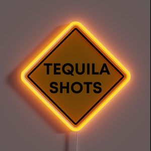 Neon Liquor Sign with Vibrant RGB Lighting for Party Decor