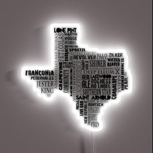 Load image into Gallery viewer, Vibrant Neon Sign for the Ultimate Texas Beer Connoisseur Enthusiasts