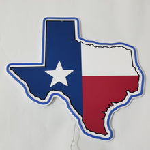 Load image into Gallery viewer, Texas State Flag neon led sign
