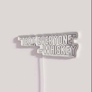 RGB neon whiskey decor lighting bar pub party entertainment sign
