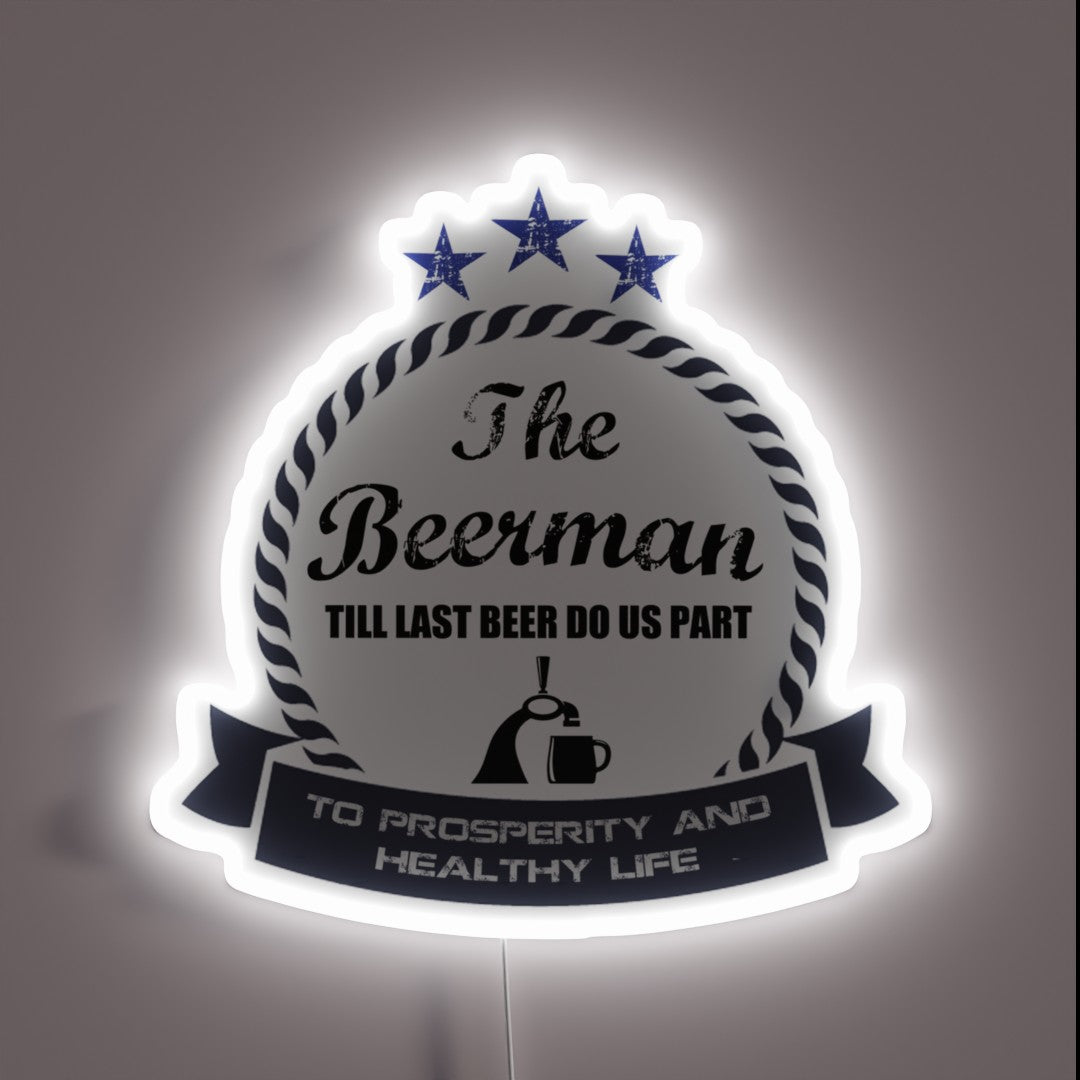 The Beerman Rgb Led Sign – Neon Factory