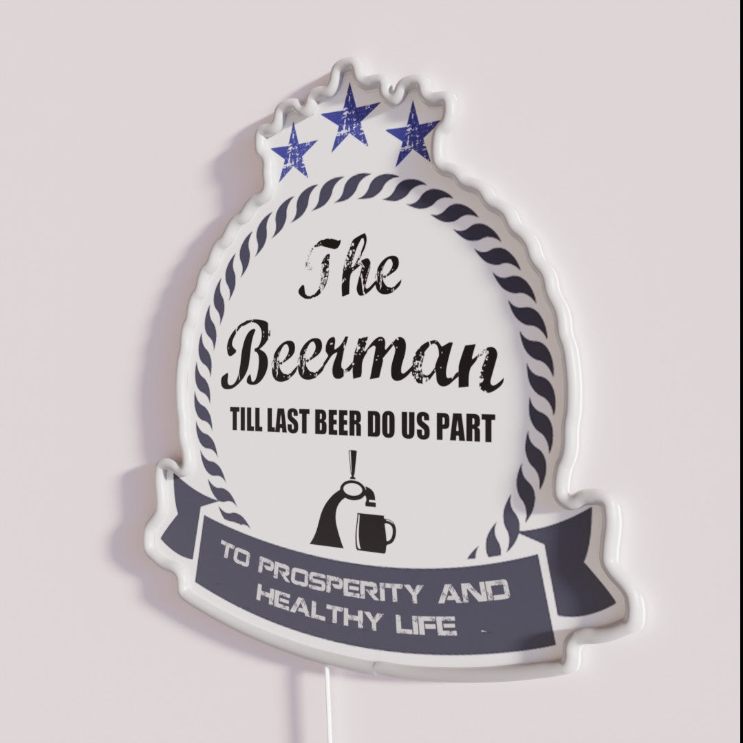 The Beerman Rgb Led Sign – Neon Factory