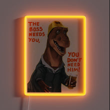 Load image into Gallery viewer, Empowering Rebel Spirit with RGB Illuminated Freedom and Liberty Statement