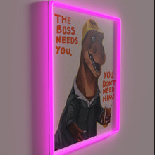 Load image into Gallery viewer, Boldly claiming independence with vibrant RGB color neon signage.