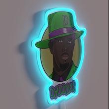 Load image into Gallery viewer, Vibrant neon art with customizable color options and sleek modern design.
