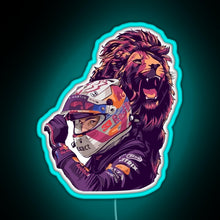 Load image into Gallery viewer, The Dutch Lion 33 RGB neon sign lightblue 