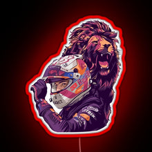 Load image into Gallery viewer, The Dutch Lion 33 RGB neon sign red