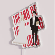 Load image into Gallery viewer, Neon Sign Wall Decor: RGB End of the F***ing World Quote