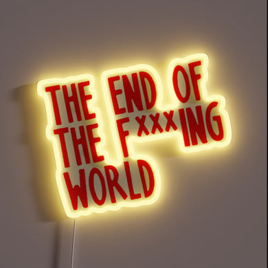 RGB Neon Sign Inspired by Dark, Quirky Young Adult Fiction