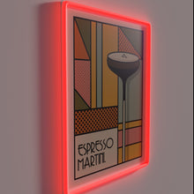 Load image into Gallery viewer, Add a sophisticated touch with this vibrant espresso martini sign.