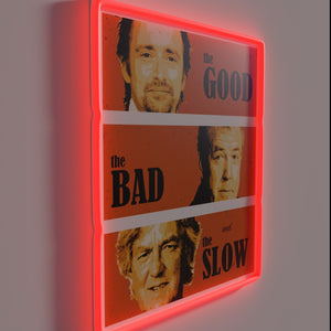Accentuating office humor with The Good The Bad and Slow light.