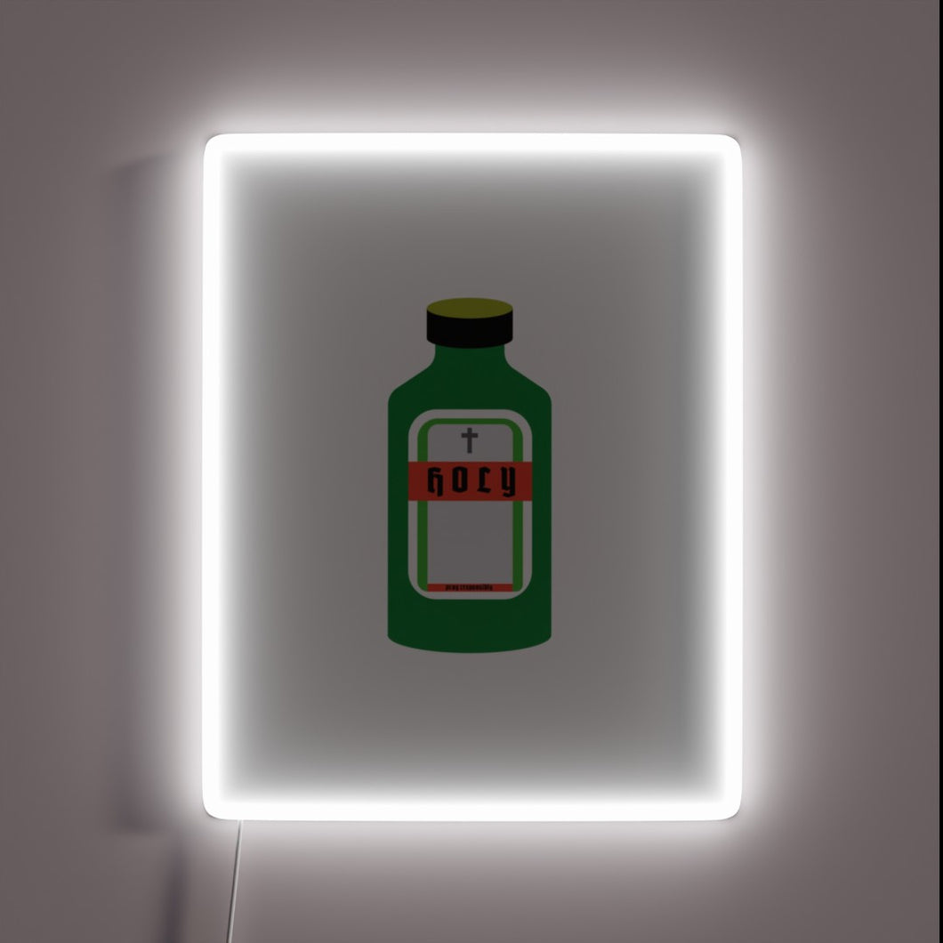 Brighten your space with divine inspiration from this vibrant sign