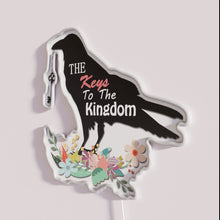Load image into Gallery viewer, RGB Illuminated The Keys To The Kingdom Wall Neon Sign