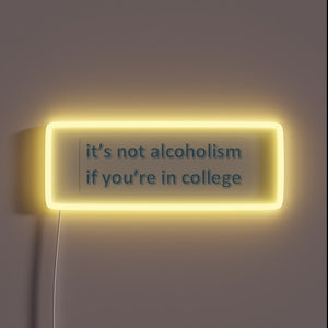 Eye-catching LED lightbox featuring 'The Truth' in bold neon script.