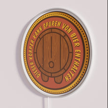 Load image into Gallery viewer, Neon Beer Sign for Bars and Restaurants Decor with Humor