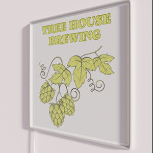 RGB Neon Sign for Home Bar Three House Brewing Decoration