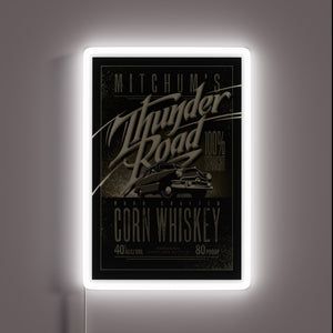 Brighten up your space with this vibrant Thunder Road neon.