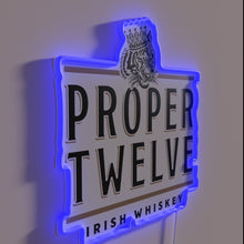 Load image into Gallery viewer, Tiger-themed whiskey enthusiast&#39;s dream decor with vibrant, colorful LED accents