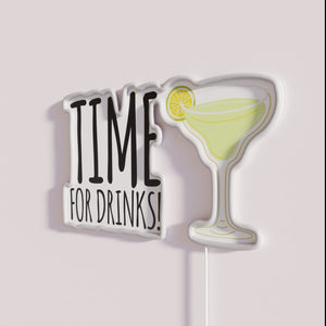 RGB Neon Sign Brightens Up Your Nighttime Bar Ambiance Perfectly