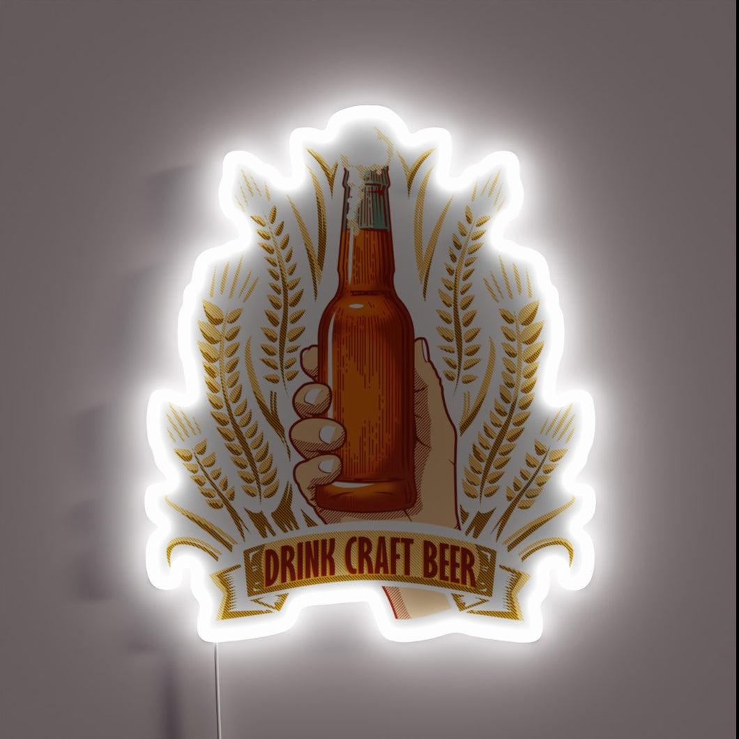 Add a touch of brewery charm with this customizable neon.