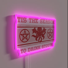 Load image into Gallery viewer, Brighten your holiday bar with festive Christmas stout beer decor.