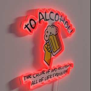 Welcome to the bar, where every night is lit.