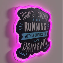 Load image into Gallery viewer, Whimsical weather forecast with a side of cocktails and fun