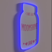 Load image into Gallery viewer, Distill Your Dreams with This Whimsical Moonshine-Inspired Neon Sign