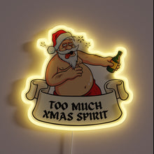 Load image into Gallery viewer, Deck the halls with this festive holiday drinking motivation sign