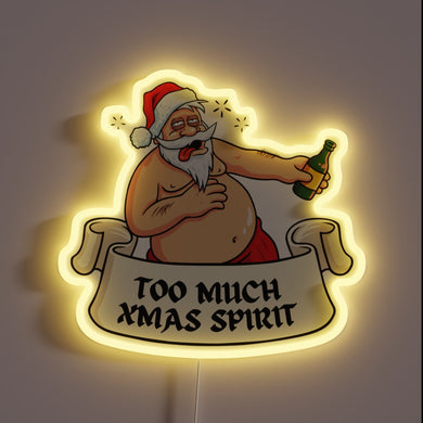Deck the halls with this festive holiday drinking motivation sign