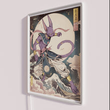 Load image into Gallery viewer, RGB Neon Traditional Dragon Ball Beerus Anime Bar Sign Illumination