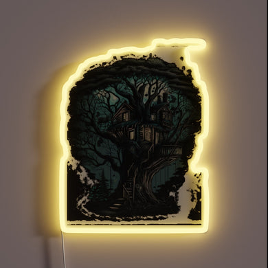 RGB Neon Sign for Tree House Brewing Indoor Lighting Decoration.