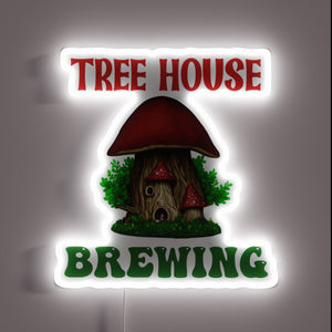 RGB Neon Sign Lighting Up Your Brewery's Fun Vibe