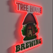 Load image into Gallery viewer, Add vibrant color to your space with our RGB treehouse.