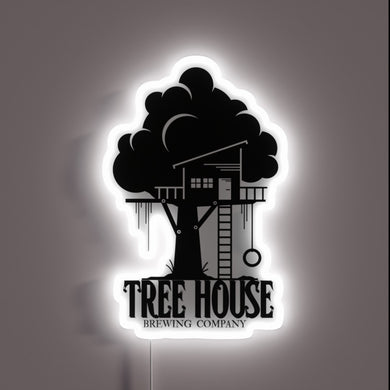 RGB LED Neon Sign, Color-Changing Tree House Brewing Brand Display
