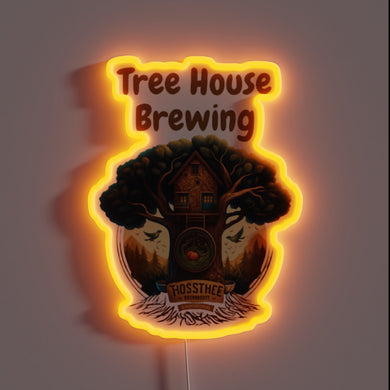RGB Neon Sign for Tree House Brewing Co.