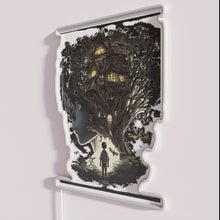 Load image into Gallery viewer, Vibrant RGB neon tree house themed bar pub decor lighting