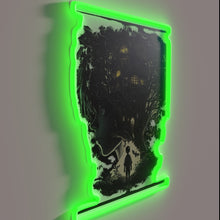 Load image into Gallery viewer, Neon Sign with Color-Changing RGB Tree House Brewery Logo Design