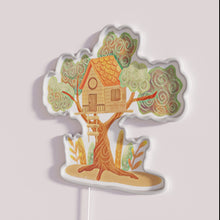 Load image into Gallery viewer, Vibrant tree house theme neon bar pub decor lighting sign