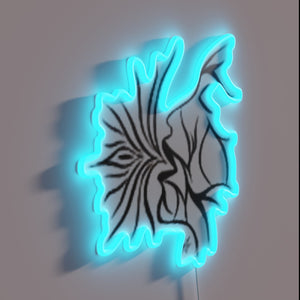 Add a touch of whimsy with our glowing tree house sign