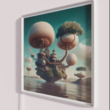 Load image into Gallery viewer, Vibrant treehouse-themed neon bar decor for craft breweries and pubs.