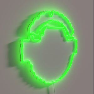 Cozy treehouse vibes meet urban style with this neon glow.