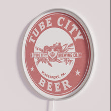 Load image into Gallery viewer, Neon bar sign inspired by historic Tube City Brewing Company