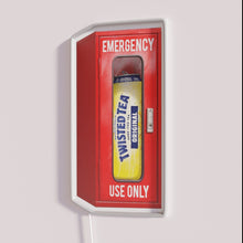 Load image into Gallery viewer, Brightly Colored Emergency Neon Sign for Twisted Iced Tea Lover Bars