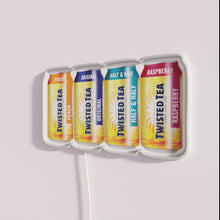 Load image into Gallery viewer, Neon Drink Sign Bar Decoration for Twisted Tea Enthusiasts Only