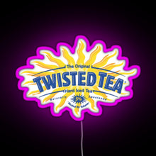 Load image into Gallery viewer, Twisted tea RGB neon sign  pink