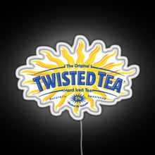 Load image into Gallery viewer, Twisted tea RGB neon sign white 
