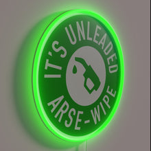 Load image into Gallery viewer, Warning: No Lead Allowed - Unleaded Fuel Only - Bright Neon