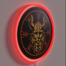 Load image into Gallery viewer, Legendary Viking Inspiration with Awe-Inspiring Color-Changing Neon Sign Decoration