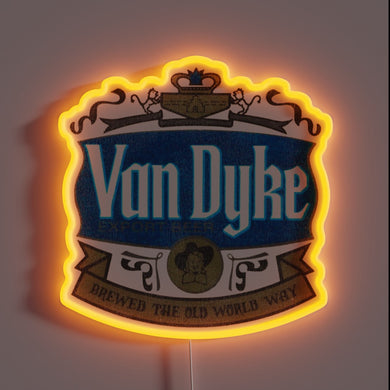 Vintage Van Dyke Export Beer Sign - Rare Breweriana Collectible